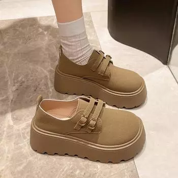 Женская мода, новые женские туфли на плоской подошве, для повседневных поездок на работу, индивидуальные, простые, универсальные женские туфли на плоской подошве 35