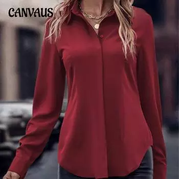 Женская мода новый кардиган с длинным рукавом и лацканами для поездок на работу S бордовый