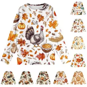 Женская мода осень-зима с принтом, длинные рукава, женские пижамы, топы XXL зелёный