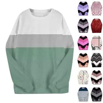 Женская мода осень-зима с принтом, с длинным рукавом, женская пижама L чёрный