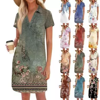 Женская мода повседневная свободная футболка с коротким рукавом и V-образным вырезом с маленьким карманом XL чёрный