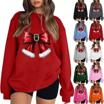 Женская мода повседневная толстовка с капюшоном с длинным рукавом и вставкой на плече с принтом и круглым вырезом XXXL чёрный