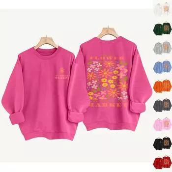 Женская мода повседневная толстовка с капюшоном с длинным рукавом и вставкой на плече с принтом и круглым вырезом L чёрный