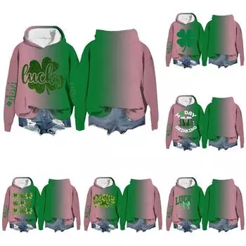 Женская мода повседневная толстовка с узором повседневная толстовка с длинным рукавом с принтом XXXL белый