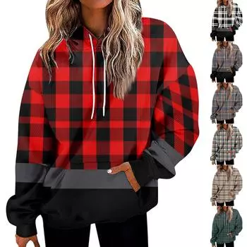 Женская мода повседневная универсальная повседневная толстовка с рисунком повседневная толстовка с длинным рукавом с принтом XXXXL