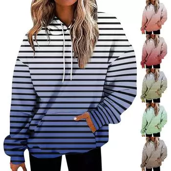 Женская мода повседневная универсальная повседневная толстовка с рисунком повседневная толстовка с длинным рукавом с принтом XXL