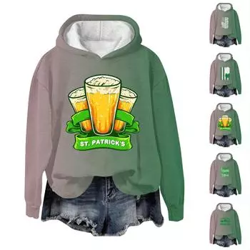 Женская мода повседневная универсальная повседневная толстовка с рисунком повседневная толстовка с длинным рукавом с принтом XXXL розовый