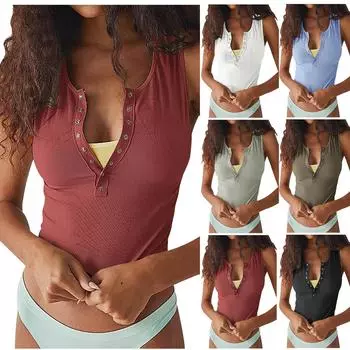 Женская мода, повседневная весенне-летняя однотонная майка с круглым вырезом L армия зеленый