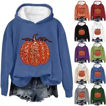 Женская мода, повседневные универсальные повседневные толстовки, топы с длинными рукавами, толстовки L чёрный