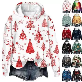 Женская мода, повседневные универсальные повседневные толстовки, топы с длинными рукавами, толстовки S чёрный