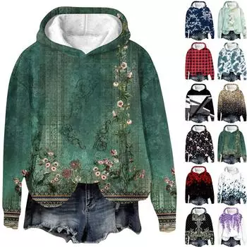 Женская мода, повседневные универсальные повседневные толстовки, топы с длинными рукавами, толстовки M красный