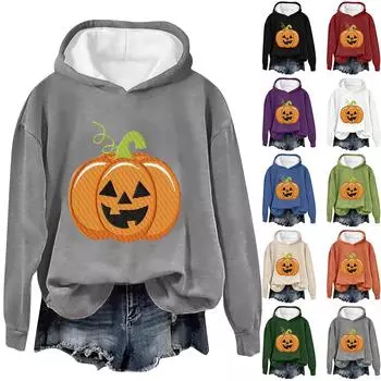 Женская мода, повседневные универсальные повседневные толстовки, топы с длинными рукавами, толстовки L чёрный