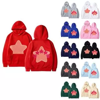 Женская мода повседневные универсальные повседневные толстовки с круглым вырезом с длинным рукавом S бежевый