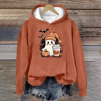 Женская мода, повседневные универсальные повседневные толстовки, топы с длинными рукавами, толстовки XL