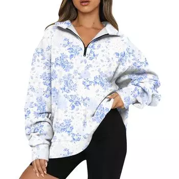 Женская мода, повседневный пуловер с длинными рукавами и капюшоном, толстовка с принтом на Хэллоуин XXL