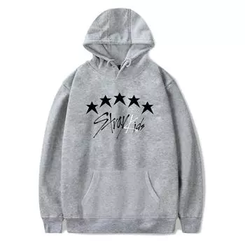 Женская мода, повседневный свободный плюшевый пуловер с длинными рукавами и круглым вырезом с буквенным принтом и веревочной толстовкой M