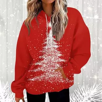 Женская мода, повседневный универсальный повседневный топ с v-образным вырезом и длинными рукавами с принтом L