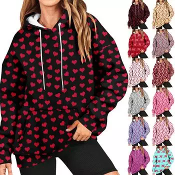 Женская мода, повседневный универсальный повседневный топ с v-образным вырезом и длинными рукавами с принтом L циан