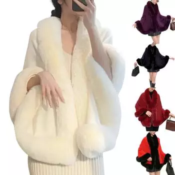 Женская мода, повседневный вязаный однотонный шерстяной шарф в полоску с кисточками, накидка One Size чёрный