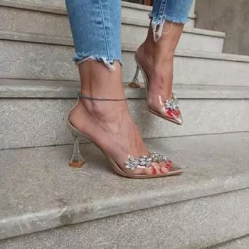 Женская мода Принцесса Модель Туфли на каблуках