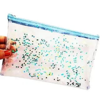 Женская мода ПВХ лазерная голографическая прозрачная сумка для желе