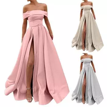 Женская мода с цветочным принтом формальное винтажное тонкое свадебное длинное платье с коротким рукавом