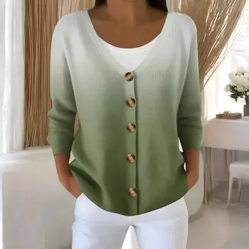 Женская мода с длинным рукавом, рождественский принт «Снеговик-снежинка», куртка, кардиган L