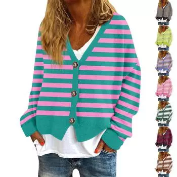 Женская мода с длинным рукавом, рождественский принт «Снеговик-снежинка», куртка, кардиган S