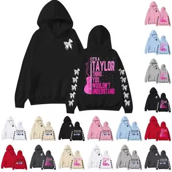 Женская мода с принтом, длинный рукав, свободная толстовка, верхняя часть, осенняя толстовка с капюшоном L бежевый