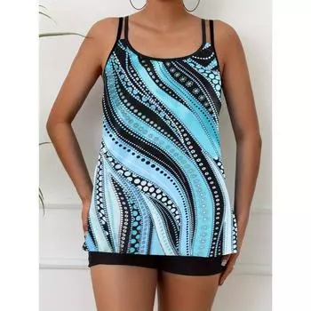 Женская мода сексуальные цветы бикини комплект пляжные купальники из двух частей купальный костюм большого размера купальный костюм пляжная одежда купальный костюм бикини купальник XS синий