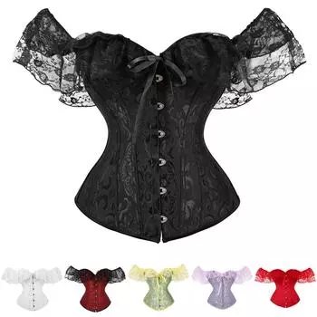 Женская мода, сексуальный сплошной цвет, кружевные ремни, корректирующее белье, топ S чёрный