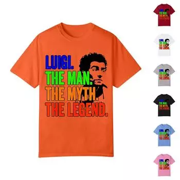 Женская мода свободный повседневный принтованный круглый вырез короткий рукав топ L чёрный