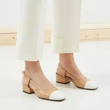 Женская мода Таба на коротком каблуке