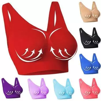 Женская мода Тренировки Фитнес Slim Fit Solid Color Push Up Уютные укороченные топы для йоги Спортивные бюстгальтеры L бежевый