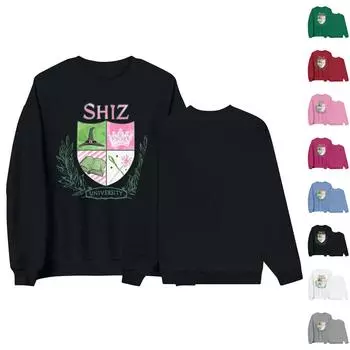 Женская мода, женская легкая толстовка с длинным рукавом, свитер с рисунком колледжа L чёрный