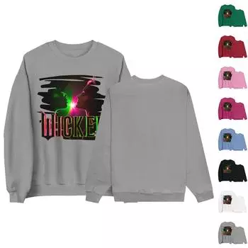 Женская мода, женская легкая толстовка с длинным рукавом, свитер с рисунком колледжа L чёрный