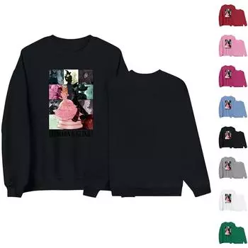 Женская мода, женская легкая толстовка с длинным рукавом, свитер с рисунком колледжа L чёрный