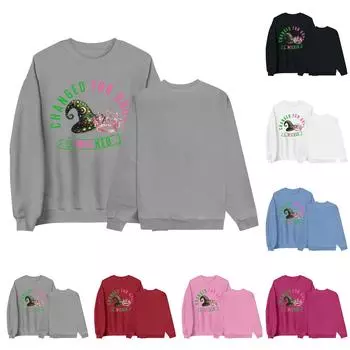 Женская мода, женская легкая толстовка с длинным рукавом, свитер с рисунком колледжа L чёрный