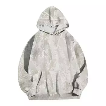 Женская мода, женский легкий пуловер с длинными рукавами и карманами, толстовка с капюшоном в стиле консервативного стиля L