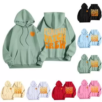 Женская мода, женский легкий пуловер с длинными рукавами и карманами, толстовка с капюшоном в стиле консервативного стиля S зелёный