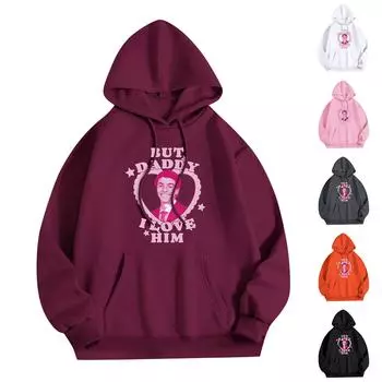 Женская мода, женский легкий пуловер с длинными рукавами и карманами, толстовка с капюшоном в стиле консервативного стиля XXL чёрный