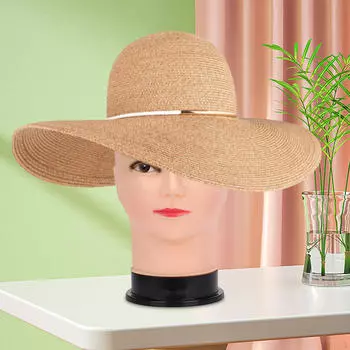 Женская модель головы манекена, прочная окружность 56 см, профессиональный парик манекена