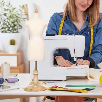 Женская модель платья, мини-манекен размера 1/4 XS для шитья в ателье No Line Marking