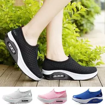 Женская модная дышащая обувь Shake, повседневные кроссовки, обувь для фитнеса (размер ЕС: 35-42) 35 чёрный