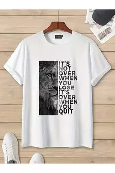 Женская модная футболка большого размера, хлопковая слегка эластичная футболка Aslan