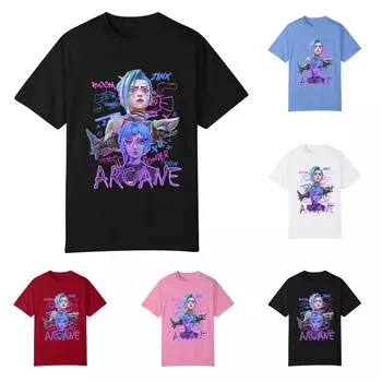 Женская модная футболка с круглым вырезом и коротким рукавом, пуловер L чёрный