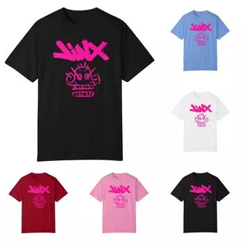 Женская модная футболка с круглым вырезом и коротким рукавом, пуловер L чёрный