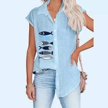 Женская модная футболка с принтом, весна-лето, повседневная блузка с коротким рукавом, большие размеры, тонкая рубашка S белый