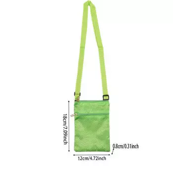 Женская модная и повседневная сумка для телефона с сенсорным экраном, для ношения через плечо, милая и модная, маленькая на плечо для девушек, сумка на одно плечо One Size