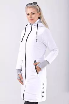 Женская модная куртка-пуховик, парки с воротником-стойкой и двойными карманами, водоотталкивающие стеганые пальто на молнии